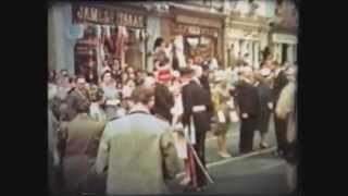 THE QUEEN IN OLD CRICKHOWELL HIGH STREET [upl. by Jemie846]