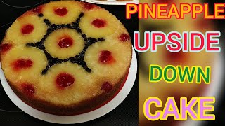 The yummiest 😋 PINEAPPLE UPSIDE DOWN CAKe easy recipe Gateau au fruit renversé gato🍍 tetanba [upl. by Boyd310]