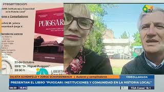 Julieta Schenfeld Jorge Schanzenbach  Presentarán el libro Puiggari instituciones y comunidad [upl. by Spillihp]