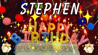 Happy Birthday Stephen  Hope Your Birthday is Delightful Stephen [upl. by Dianne]