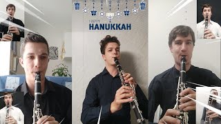 ClariBros  Dreidel Song clarinet cover [upl. by Charlean]