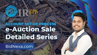 IREPS e Auction Sale  Account Setup  BidNexa  9279969267 [upl. by Kirsch]