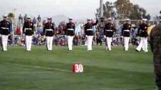 USMC Silent Drill Platoon 1 Mistake plus recovery [upl. by Riccardo]