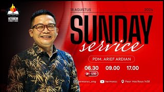 Ibadah 1 Hermon Community Church 18 Agustus 2024 jam 0630 WIB  Ps Arief Ardian [upl. by Faden]