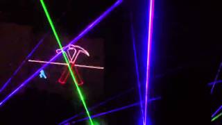 Pink Floyd laser show [upl. by Saunders]