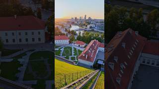 Vilnius  Lithuania vilnius lithuania lietuva visitlithuania panoramic roadtrip [upl. by Keen417]