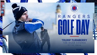 GOLF  Rangers Golf Day  Trump Turnberry  27 Nov 2024 [upl. by Buell]