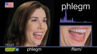 How To Pronounce PHLEGM  American vs British Pronunciation  Difficult Words To Pronounce [upl. by Aro364]