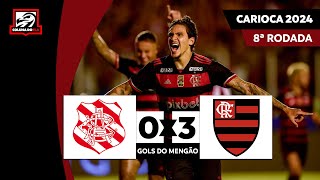 BANGU 0X3 FLAMENGO  GOLS DO MENGÃO  NARRAÇÃO RAFA PENIDO  CARIOCA 2024 [upl. by Seabrook787]