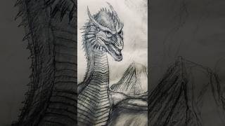 Coming Soon Vermithrax Pejorative dragonslayer fantasyart drawing [upl. by Ai]