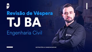 Revisão de Véspera TJ BA  Engenharia Civil  Prof Guilherme Venturim [upl. by Jules]