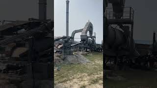 Full process for Hot mix plant Ramnagar trending viralshorts viralvideo viralshorts [upl. by Marinna]