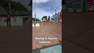 Skating and beautiful Cayucos California October 2024 [upl. by Emmanuel]