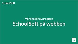 SchoolSoft på webben [upl. by Welcome829]