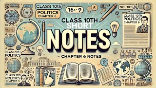 Short Notes  Political Parties  Class 10th Politics chapter 6 notes social class10 study [upl. by Upton]