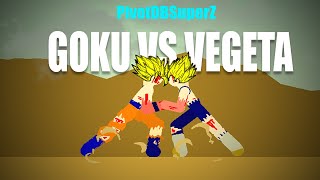 PivotDBSuperZ  Goku vs Vegeta [upl. by Birecree]