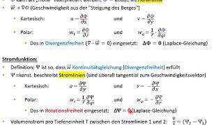 Grundlagen der Potentialströmung  Zusammenfassung [upl. by Adias298]