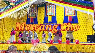 Mewang Cho  Modern Bhutanese Dance  Latest Bhutanese Dance  Rigsar Dance  Tribute to His Majesty [upl. by Crotty775]