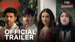 Yeh Kaali Kaali Ankhein Season 2  Official Trailer  Tahir Anchal Shweta Gurmeet  Netflix [upl. by Kulda]