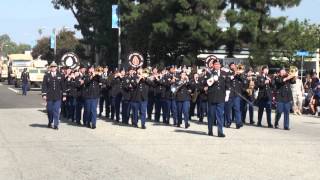 300th Army Band  2012 Pomona Christmas Parade [upl. by Ameehs334]