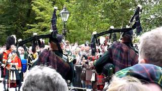 Tartan Day Celebrations in Aberdeen 2nd August 2009 HD [upl. by Lelith]