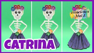 CATRINA  RECICLADA  DECORACIONES [upl. by Ilajna]