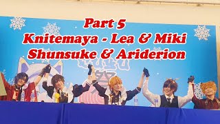 Part 5  Knitemaya  Miki amp Lea Shunsuke Ariderion Phỏng vấn Fuyu Matsuri 2023 tu huong lau kun [upl. by Eenafit102]