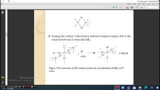 zieglerNatta catalyst lecture 3 [upl. by Elana]