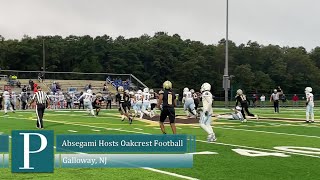 Absegami Hosts Oakcrest High School Football [upl. by Edgar]