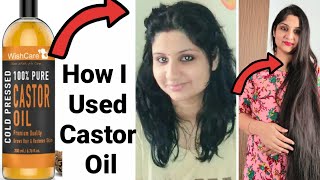 See How Castor Oil Make Your Hair Growth In Just 30 Days  How to Use castor oil properly [upl. by Alios]