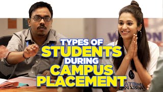 ScoopWhoop Types Of Students During Campus Placement [upl. by Ellerehs559]