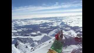 View from the top of Mt Everest [upl. by Zirkle]