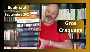 Bookhaul septembre 2024  Gros craquage [upl. by Aerdnak]