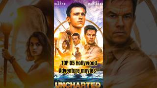 Top 05 Hollywood Adventure Movies In Hindi Dubbed  available On YouTube shorts [upl. by Avilo]