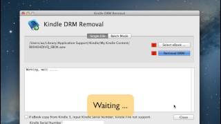 How to remove DRM from Kindle ebook [upl. by Boylston]