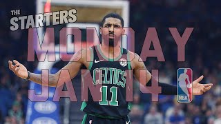 NBA Daily Show Jan 14  The Starters [upl. by Eidolem]