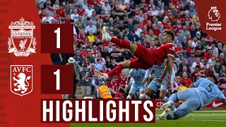 HIGHLIGHTS Liverpool 11 Aston Villa  FIRMINO scores late on emotional farewell [upl. by Trinity]