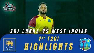 1st T20I  Highlights  West Indies Tour Of Sri Lanka  13th October 2024 [upl. by Aronoff]