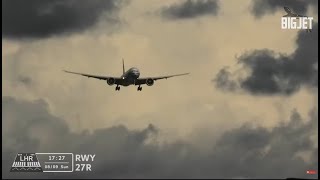 Dramatic Skies at Heathrow Airport [upl. by Miyasawa]