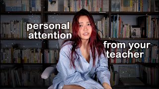 ASMR flirty office hours with your teacher roleplay [upl. by Pinchas26]