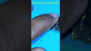 Realme c21y Sound speaker not working problem fix 2022 shorts ytshorts mobilerepairing [upl. by Norrabal]