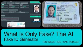 What Is OnlyFake Its An AI Fake ID Generator  Techmeme Ride Home Podcast [upl. by Akiam]