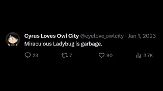 Miraculous Ladybug is garbage [upl. by Kciremed]