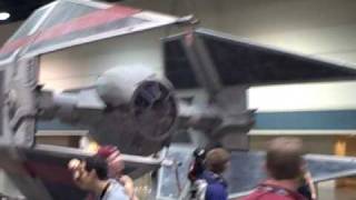 TIE Interceptor at Star Wars Celebration V [upl. by Ovida]