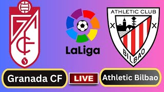 Live  Granada CF vs Athletic Bilbao  Spanish La LigaRound 16  Football Live Match [upl. by Erv]