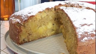 RECETTE GÂTEAU AUX POMMES MOELLEUX  RAPIDE [upl. by Rooney402]