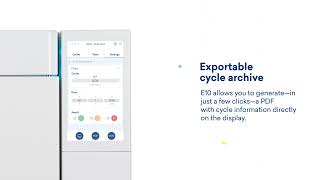 Autoclave E10 interface EN [upl. by Farrar]
