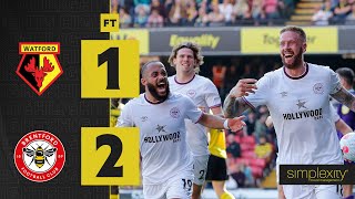 Watford 1 Brentford 2  Last Minute Limbs 😍  Premier League Highlights [upl. by Lekkim]