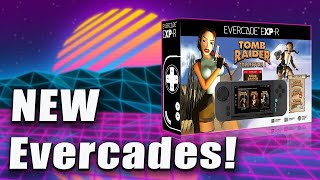 NEW Evercade Retro Consoles amp Tomb Raider Collection [upl. by Rich]