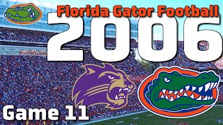 2006 Florida Gators Football Game 11  Dominant Display vs Western Carolina  Full Game [upl. by Fabian]